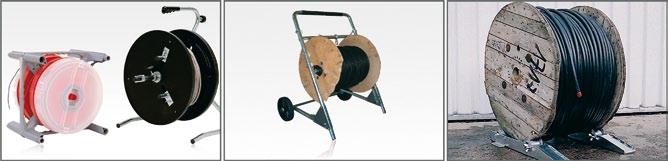 Cable Drum Handling overview safe, easy & timesaving decoiling Wherever cables are layed a safe, easy and