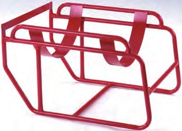width 630 mm Fully welded construction Finish: Red epoxy.
