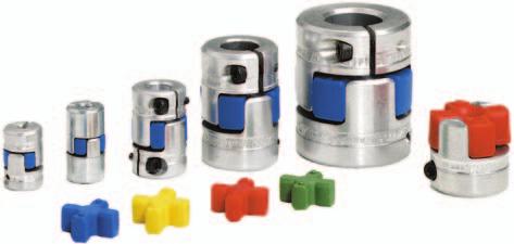 Backlash-free shaft coupling Miniature couplings Backlash-free shaft connections for measurement swith small torques Single cardanic coupling in three parts Axial plug-in ability - easy