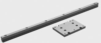 Duplex Connection Linear Drive Accessories ø 25-50 mm Duplex Connection Dimensions air supply Linear Drive Accessories air supply For connection of cylinders of the Series OSP-P The duplex connection