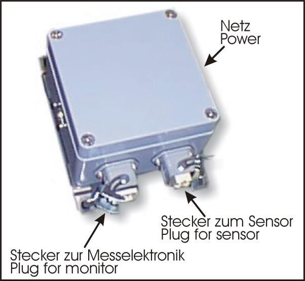 4.2 Converter module Z15 Converter module Z15 The converter module Z15 is housed in a diecast aluminium housing that is provided with lugs to facilitate wall mounting and with two connector sockets,