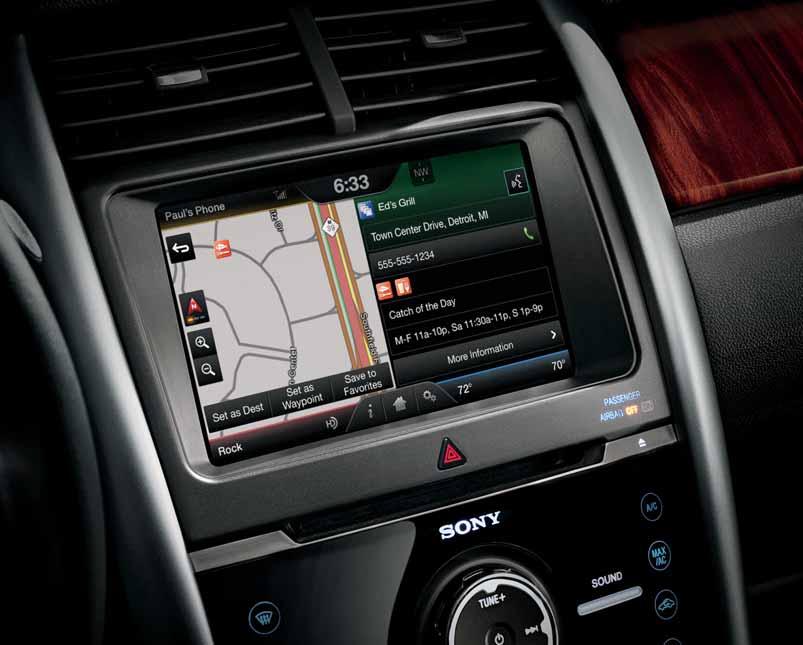 SYNC. Say the word. Stay connected. Voice-activated Ford SYNC makes it easy to take charge of your busy life on the go. No more searching for your phone. No device on your ear.
