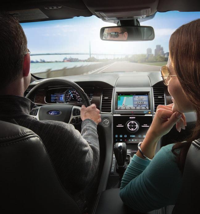 Maximize your connections. Voice-activated SYNC technology helps you keep your eyes on the road and hands on the wheel. SYNC. Say the word.