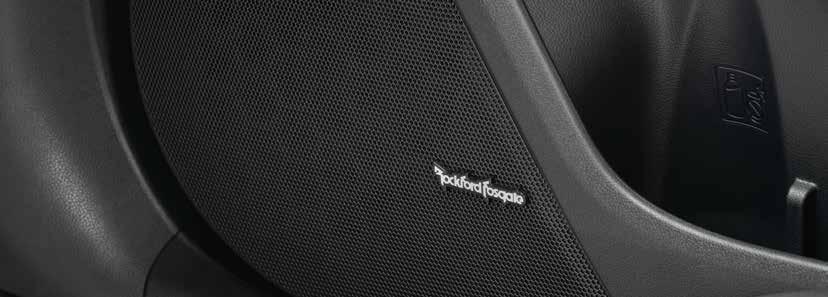 Rockford Fosgate Premium Audio Upgrade Enhance your Impreza audio system to a new level of sound quality so you not only hear the