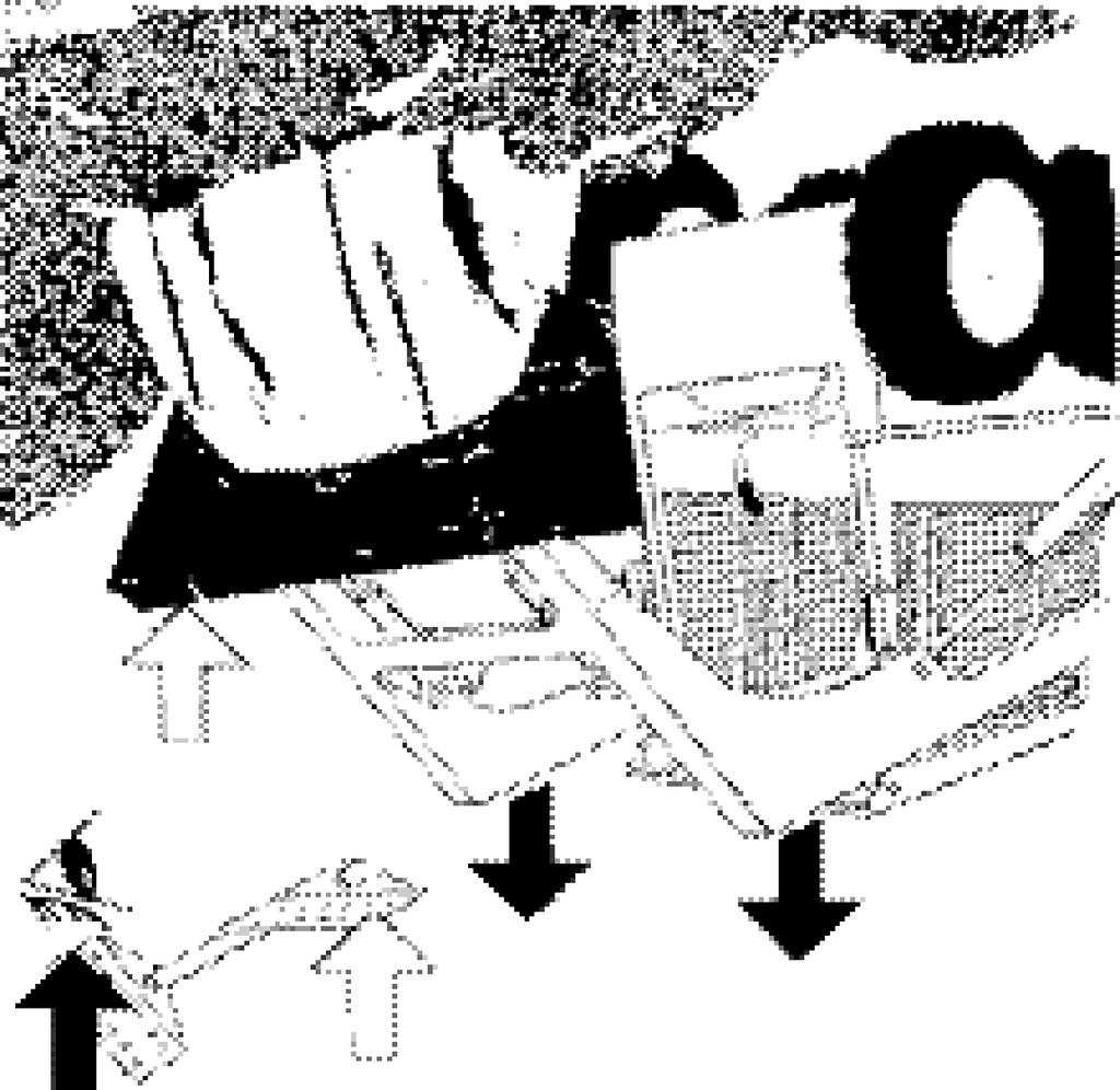 Move the R.H. control lever away from you (Fig. 3.3A) and place the cutting edge of the bucket on the ground. LH * RH Drive the loader forward slowly.