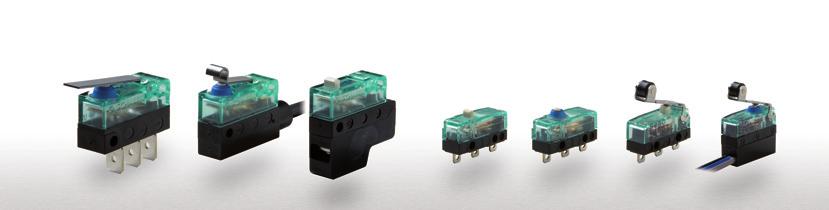 Page 9 I Snap-action switches Series S870 Series S880 Snap-action switches with positive opening operationand self-cleaning contacts Self cleaning contacts and protection against dust, humidity and