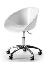 Gliss Design: Archirivolto Height adjustable swivel chair / castors.