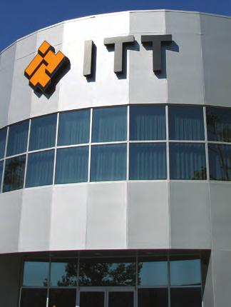 ITT Control Technologies at a Glance ITT is a vibrant part of the global economy.