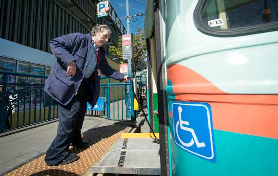 20 TRANSPORTATION 2030 Transportation 2030 Program Description: Muni Forward - Accessible Rail Stops Accessible Muni Rail Stops provide access to transit for people with limited mobility where it did