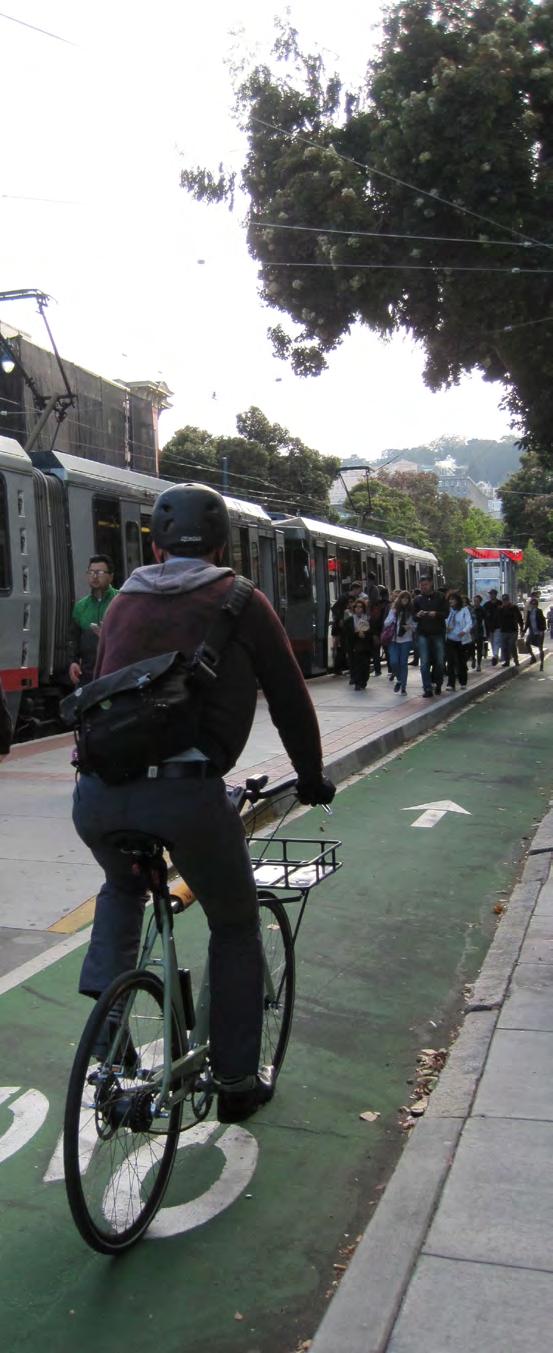 54 TRANSPORTATION 2030 Build Complete Streets that enable safe, convenient and comfortable travel for all users and provide safer, well-defined bikeways Streets make up approximately 25 percent of