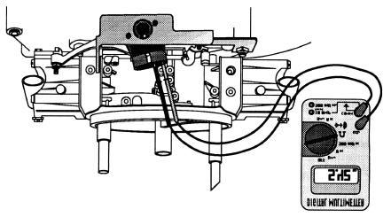 Figure 7 Indexing TPS 5. Tighten the throttle position sensor in place. 6. Connect the solenoids to the control module. 3.2 Fuel Jetting Modification As mentioned in Section 1.