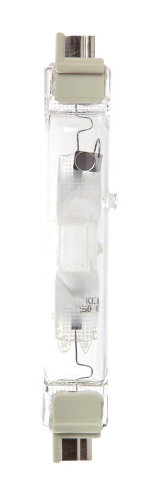 GE Lighting Arcstream Double Ended Metal Halide lamps 7W, 15W and 25W Product Information High brightness, high quality white and coloured light with good colour rendition, excellent colour