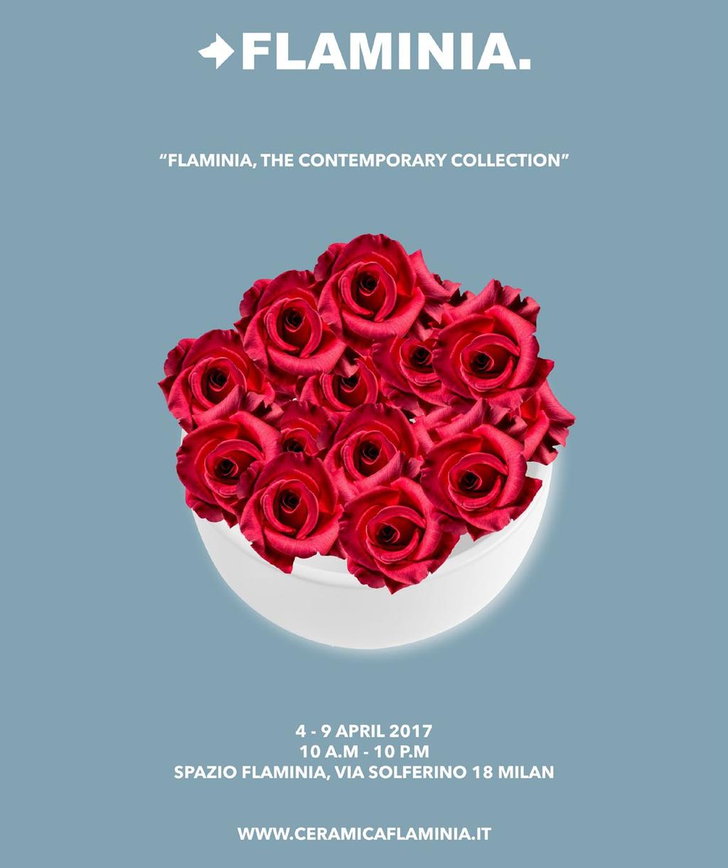 Fuori Salone 2017 Flaminia, the contemporary collection Flaminia's historic showroom in Via Solferino