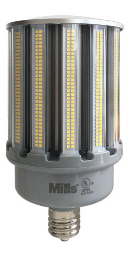 G4 HID Retrofit Series MEGALUMEN 22, 27, 36, 45, 54, 80, 100, 120W Mills Lighting 4th Generation MegaLumen Lamp boasts 150 lumen per watt.