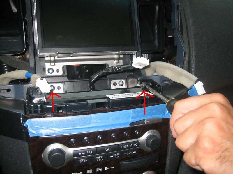 3) Remove the Radio Panel a.