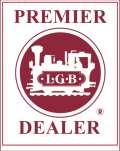 The GRS/LGB Premier Member card gives customers a permanent 10% discount on all new LGB Products after the first qualifying transaction of over 1000.