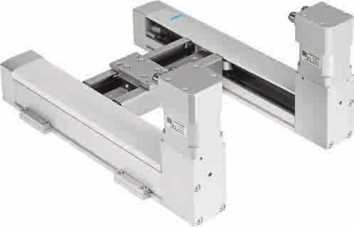 Approaches any position within its working space: the mini planar surface gantry EXCM-30 Highly functional, extremely compact and with maximum work