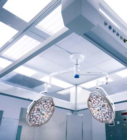 Mediclean Technical data Operating Light Integration Brandon Medical s Quasar elite operating lights are designed for integration with Mediclean UCV systems.