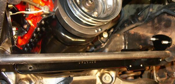 (Note: If you choose to remove the stabilizer-bolts, it will not be necessary to remove the Rack and Pinion from the mounting-bracket, proceed to step 3.) 2.