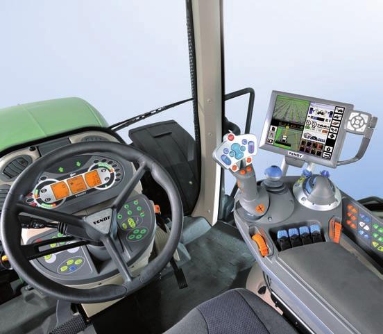 The driver station in the 800 Vario Drive first class 3.5 m 3 operator paradise with panorama view Take your seat in the big x5 cab.