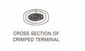 Seam) AMPLI-BOND Terminal Crimp Code C or Confined Crimp TERMINYL