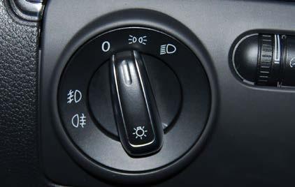 Step 1: Make sure the headlight switch is in the off position. Step 2: 3.