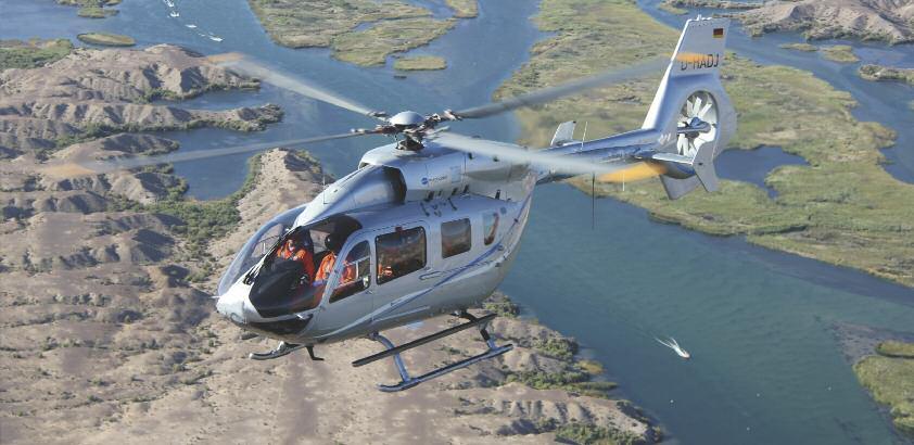 Unrivalled performance Newly-designed engines The EC145 T2 is equipped with two modern and powerful Turbomeca Arriel 2E engines, each controlled by a fully redundant dual channel Full Authority