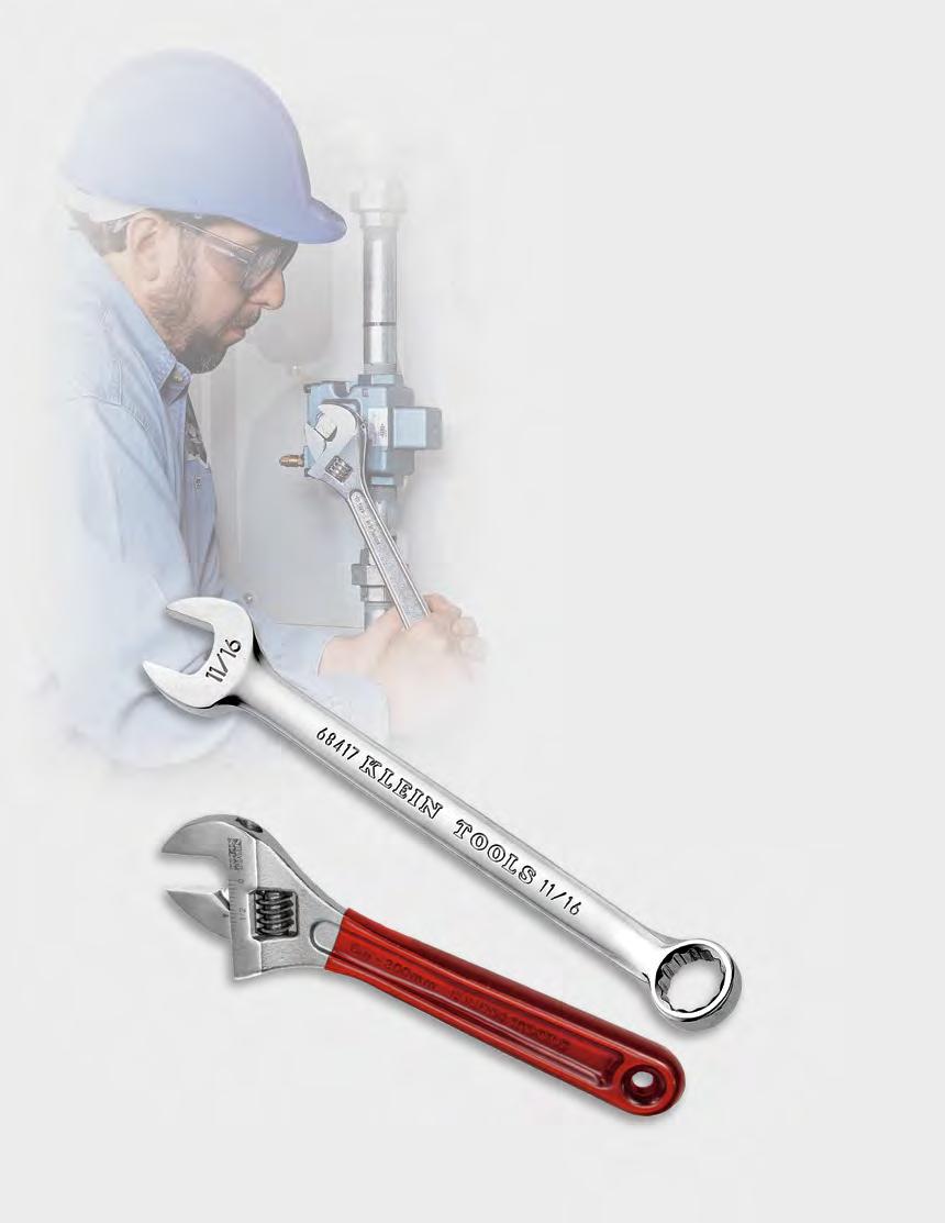 Klein s line of wrenches are forged from the finest steel and are designed to deliver great strength and long