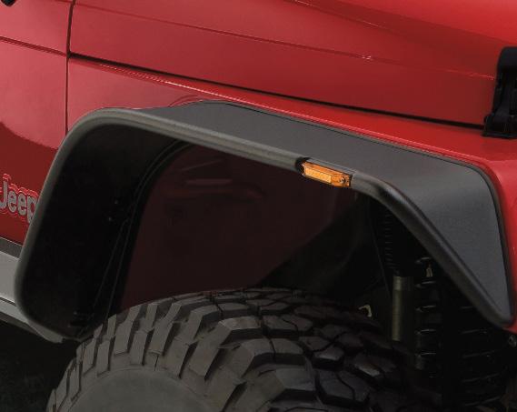 EXTERIOR PPERNCE Wheel Flare Wheel Flares improve the vehicles appearance by giving it an