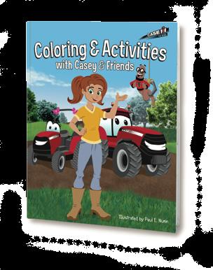 ZFN44068 Combines with Casey & Friends Pack: 12 Age grade 4+ Combines teaches children how Cody and Kellie, the combines of Happy Skies Farm, harvest crops by gathering, separating, and