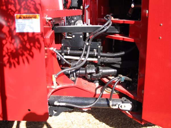 Hydraulic Hose Connection Procedures Steering Valve Right and Left Steering Hose Connections 1.