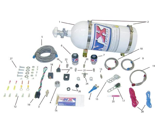 ELECTRONIC FUEL INJECTED NITROUS SYSTEMS INSTALLATION INSTRUCTIONS Congratulations on the purchase of your Nitrous Express EFI system. You have chosen the finest nitrous system ever.