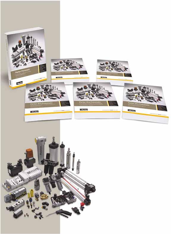 Parker One Pneumatic Catalogue The Catalogue For the complete range of pneumatic system components, refer to the Catalogue PDE2600PNUK Parker is the world leader in motion and control technologies,