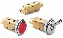 Directional Control Valves - V Series Rugged brass bodies with excellent corrosion resistance make these valves the ideal choice for arduous applications.