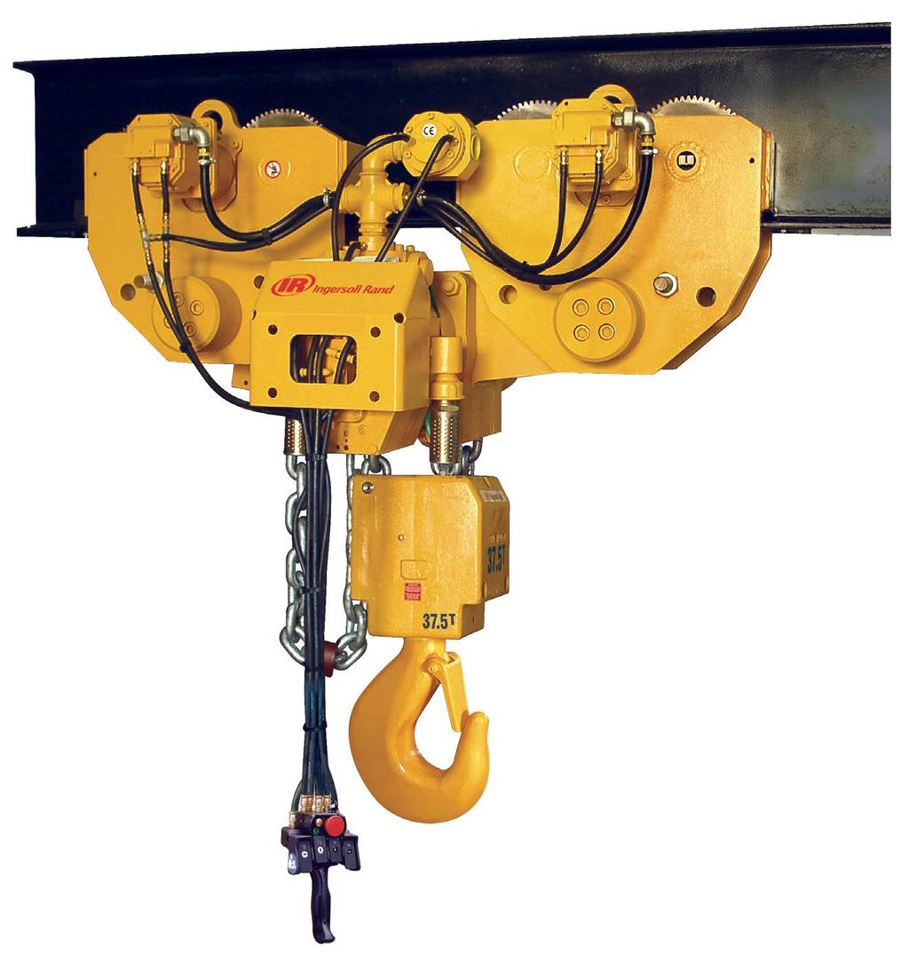 Liftchain BOP Handling System 25-75 ton Air 25-200 ton Hydraulic Ingersoll Rand s Liftchain BOP Handling systems are driven by reliable air gear motors.
