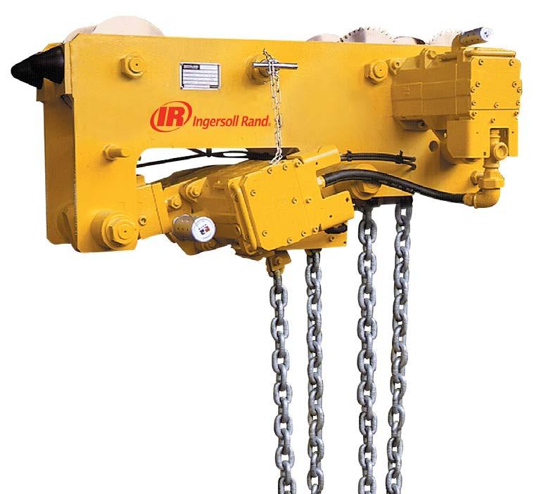 Low Profile BOP Handling System 25-50 ton Ingersoll Rand Low Profile BOP Handling Systems offer the same reliable operation and durable construction in a low headroom model when clearance for BOP