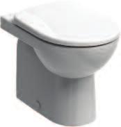 100 round Back-to-Wall WC Suite 420 30 min 10 E11488WH Back-to-wall toilet pan, horizontal outlet CX9642XX Concealed cistern, 4/2.