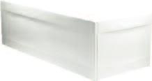all 1500mm bath PP2171WH Front panel for all 1700mm baths PP2172WH End panel for baths 800mm wide - can be cut to suit narrower baths Galerie