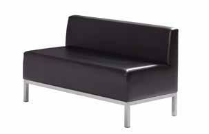 naples chair Black Leather 36 L 30 D 28 H
