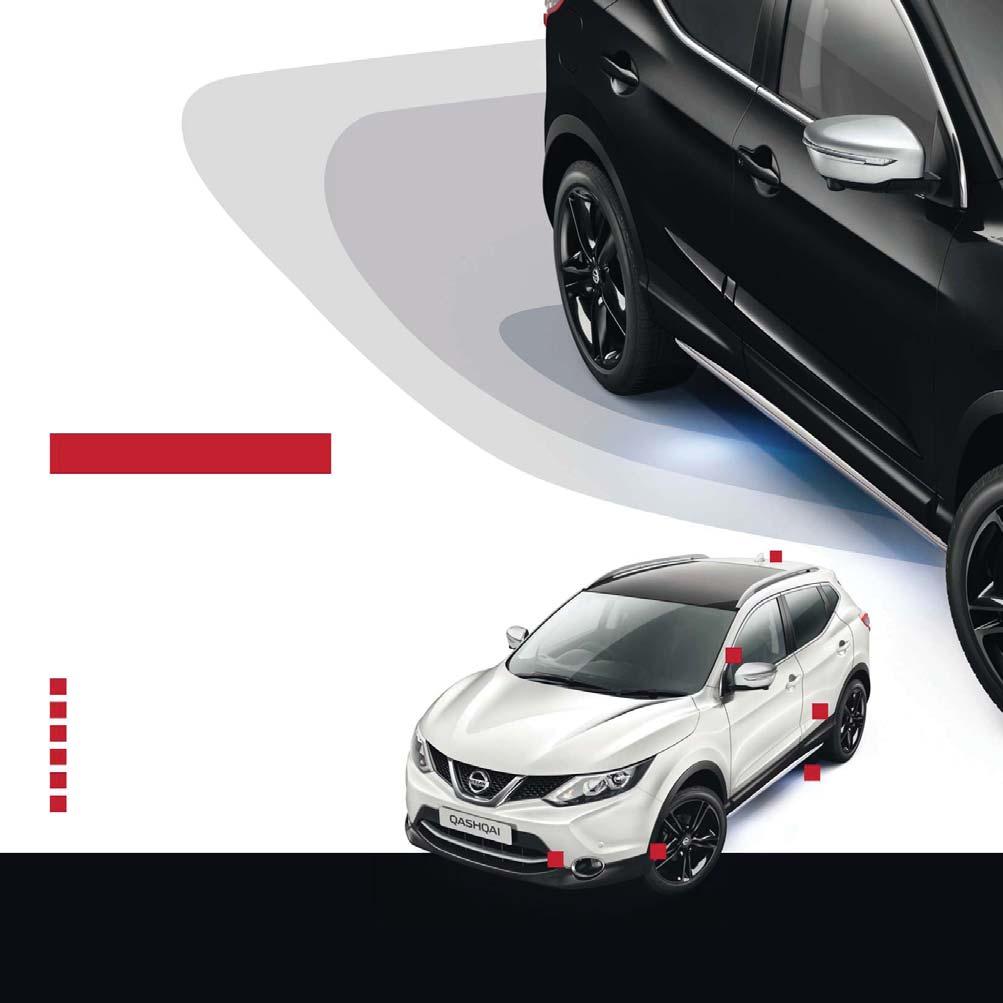 NEXT GENERATION NISSAN QASHQAI. THE ULTIMATE URBAN EXPERIENCE MAKE IT YOUR OWN Give your QASHQAI a sharp edge with Nissan Genuine Accessories.