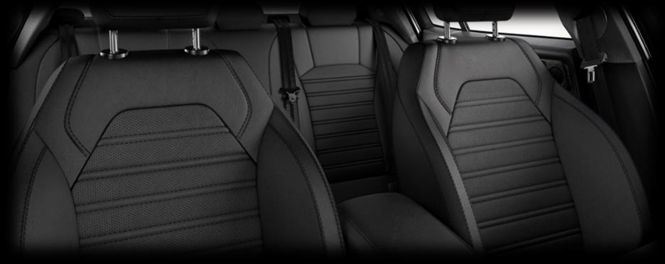 Upholstery: Veloce (STANDARD) Veloce sports leather upholstery w/ perforated leather inserts.