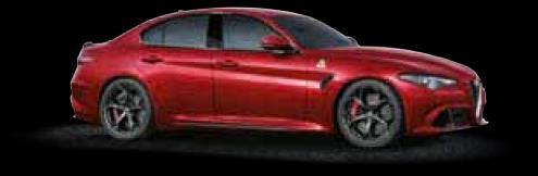 Code: 270) Exclusive to Quadrifoglio Note: For aesthetical reasons; Monza Red is only available with Black upholstery finishes.