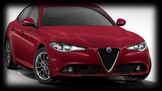 Giulia: Key standard equipment 6 Airbags (2 front, 2 side, 2 curtain) w/ pass. airbag deactivation Integrated braking system (IBS) incl.