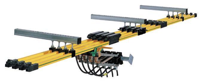 Conductix-Wampfler Conductor Rails SinglePowerLine High availability even in harsh ambient conditions, with a robust design and a variety of conducting materials Safety due to finger guard and