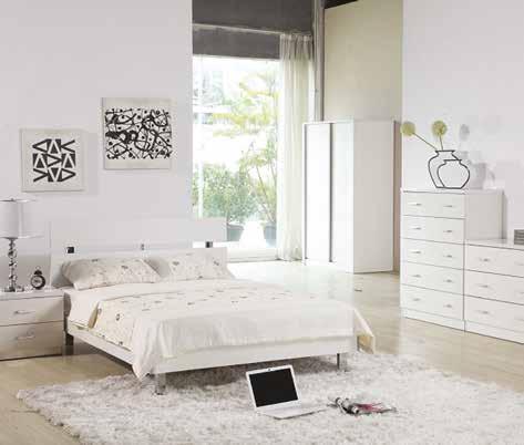Bedroom pieces in this stunningly simple range are an ideal pairing with our faux