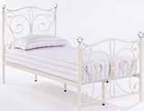 trend in metal beds for more traditional designs, the