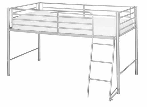 Overall dimensions when assembled L: 1970mm x W:1230mm x H: 1150mm Apollo Bunk Bed This space saving