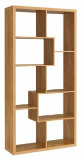 Display Units Offered in an Oak finish, a choice of 4 floor