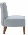 Ash Legs Austen Floral Chair W: 600 x D: 675x