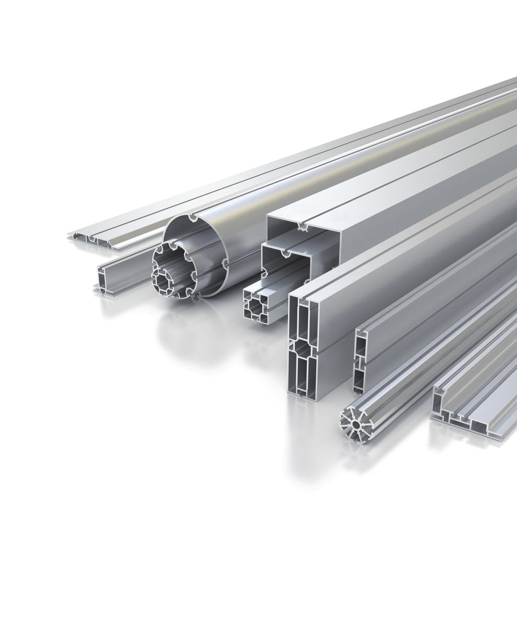 SHOW YOUR PROFILE WITH OCTANORM ALUMINIUM PROFILES Overview of OCTANORM's extensive collection of extrusions.